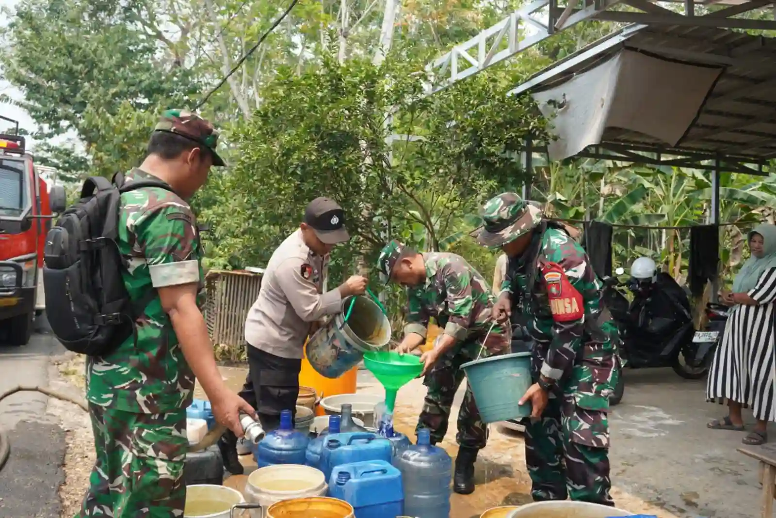 15 Ribu Liter Air Bersih Disalurkan untuk Warga Dua Desa Terdampak Kekeringan