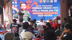 Dalam Rangka HUT Ke-81 TNI, Kodim 0908/Bontang Gelar Open Turnamen Domino ORADO (101) Piala Panglima TNI