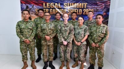 Seminar Hukum Dan Kesehatan Dalam Rangkaian Latgabma Super Garuda Shield 2026