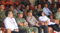 Dandim 0908/Bontang Hadiri Launching Posko Bersama Penanganan Karhutla Di Kota Bontang