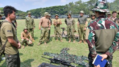 Super Garuda Shield 2026 Marfor Lampung Gelar Latihan IMTP dan Scout Stalking