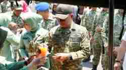 Panglima TNI Hadiri Bazar Bersama Rakyat di Yogyakarta
