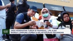 Kegiatan Zumba LPS dan Edukasi Keuangan di Bandar Lampung
