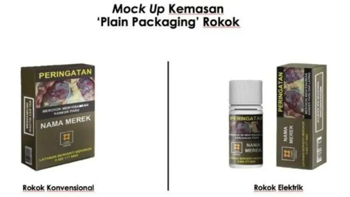 Risiko Penyeragaman Kemasan Rokok dan Vape di Indonesia