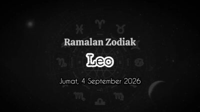 Ramalan Zodiak Leo untuk Jumat, 4 September 2026