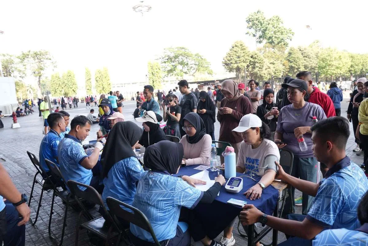 Pelayanan Kesehatan TNI Menyambut HUT Ke-81