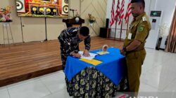 Donasi Tanah oleh Warga Natuna untuk TNI AL di Pulau Midai
