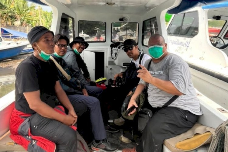 Pencarian Jurnalis Hilang di Selat Sunda