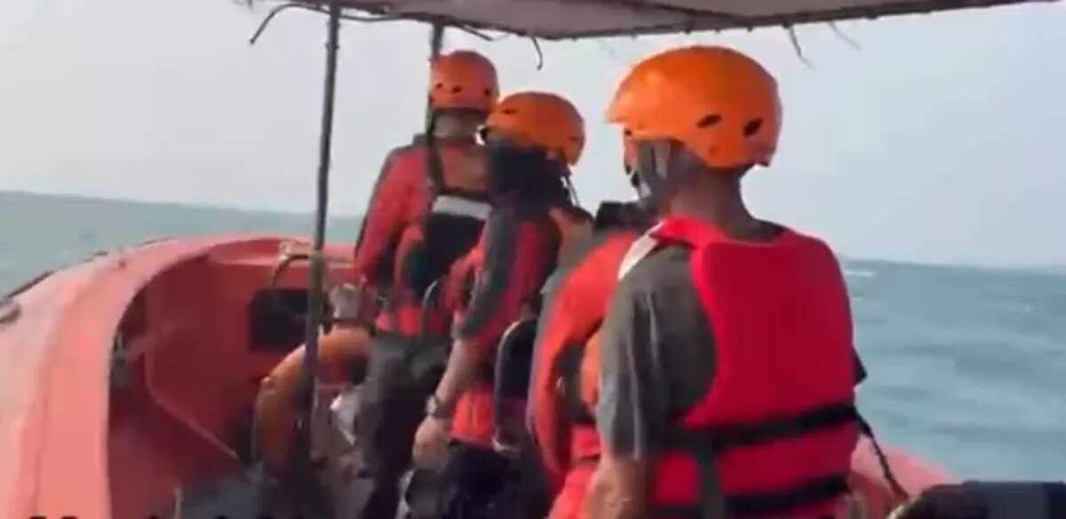 Upaya Pencarian Lima Jurnalis di Selat Sunda