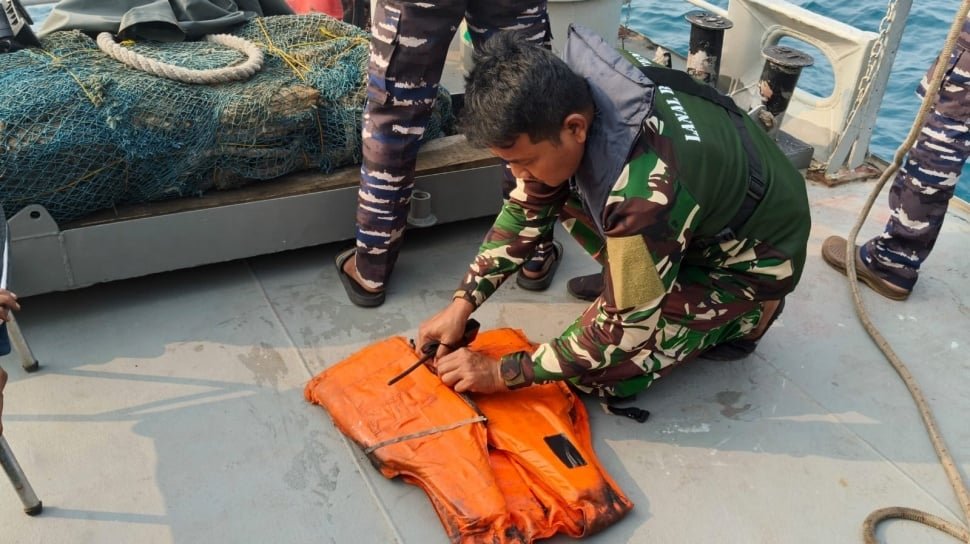 Proses Pencarian Jurnalis Hilang di Perairan Banten