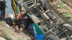 Investigasi Lanjutan Kecelakaan Minibus Besan di Kali Cikumpa