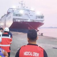 Kapal MV Haida Tiba di Banjarmasin Selamatkan Penumpang