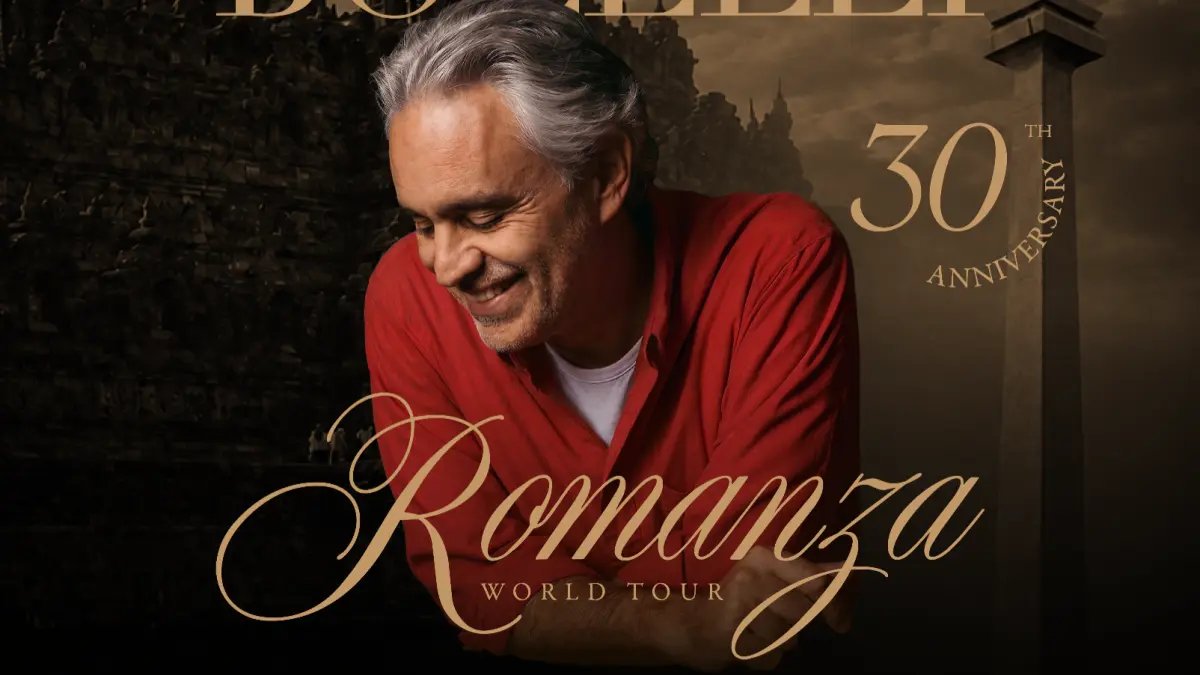 Konser Spesial Andrea Bocelli di Indonesia untuk Rayakan Album Romanza