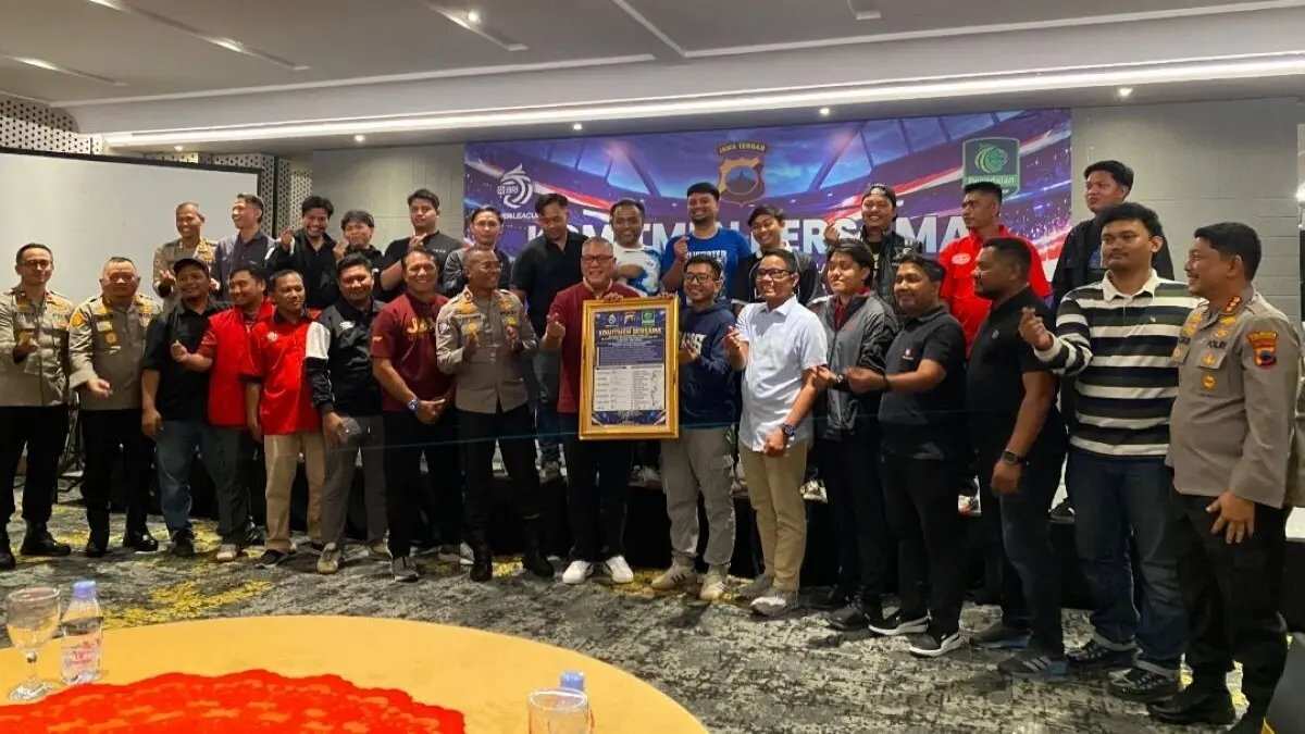 Kesepakatan DPP Panser Biru dan Polda Jateng untuk Keamanan Sepak Bola