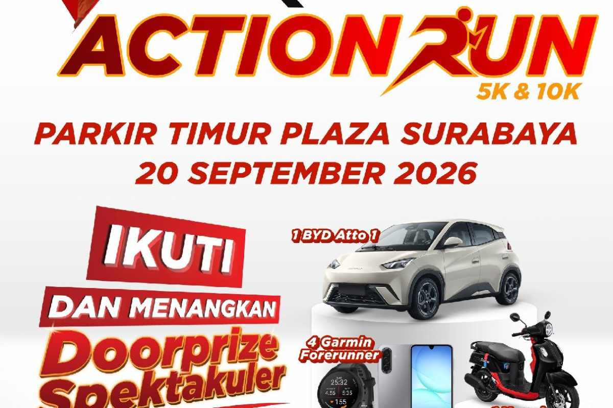 Gelaran Lari Action Run 2026: Serunya Kompetisi Penuh Hadiah