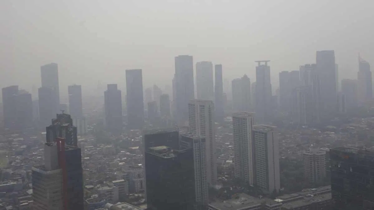 Peringatan Kualitas Udara Buruk di Palembang