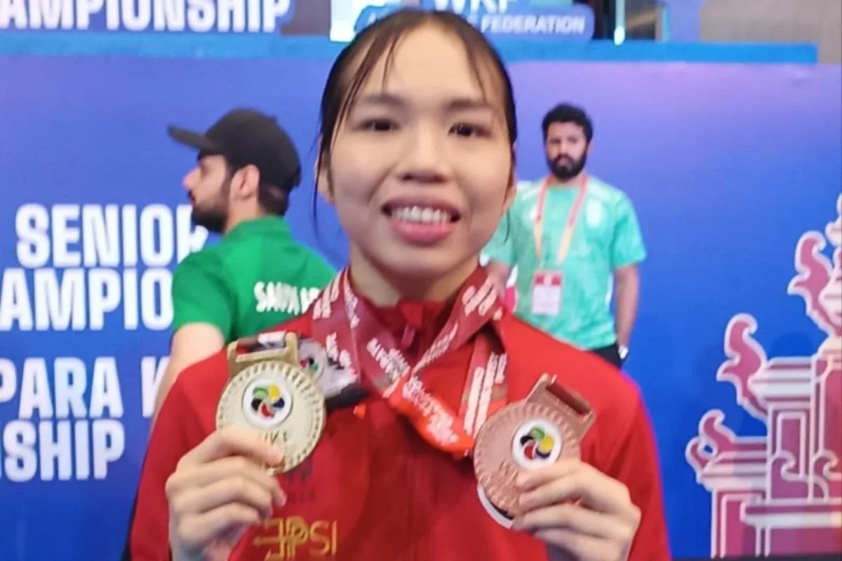 Leica Al-Humaira Lubis Rayakan Medali Perunggu di Asian Games 2026