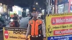 Rekayasa Lalu Lintas di Kebon Jeruk Akibat Pembangunan Jembatan Rekayasa Lalu Lintas di Kebon Jeruk Akibat Pembangunan Jembatan