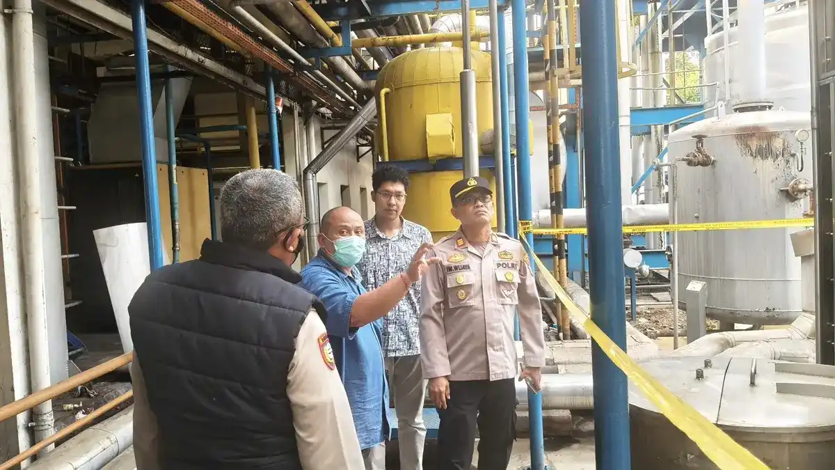 Kejadian Kebocoran Gas Amoniak di Pabrik Susu