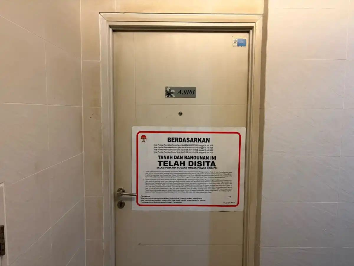 Penyitaan Apartemen Anggota DPRD Bengkulu Terkuak dalam Kasus Korupsi