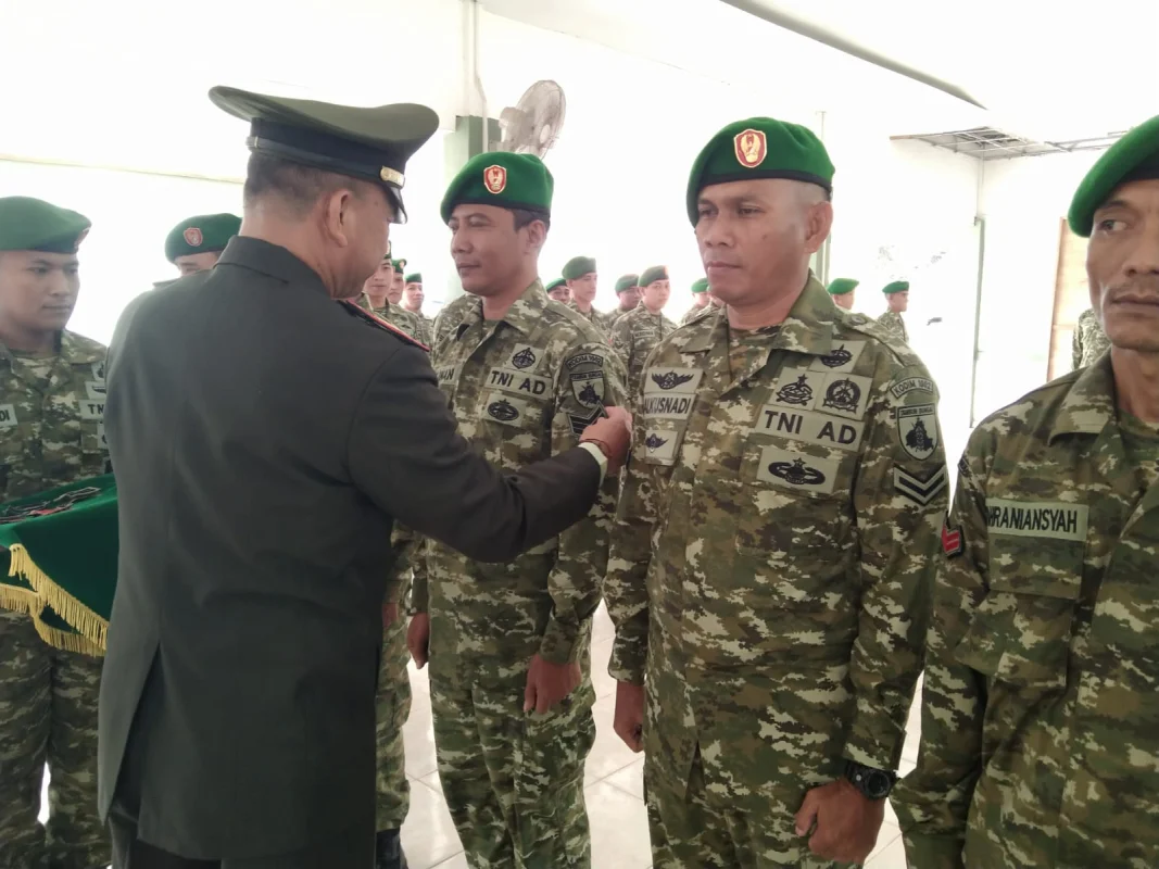 Korps Raport Kodim 1002/HST: 25 Prajurit Naik Pangkat TMT 1 Oktober 2026