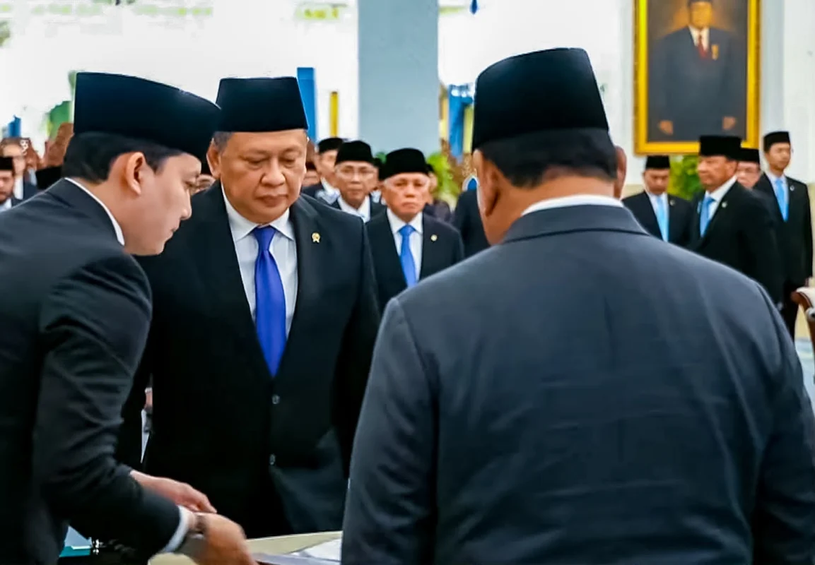 Presiden Prabowo Subianto Lantik Bamsoet Sebagai Anggota Dewan Pertimbangan Presiden Republik Indonesia (DPP-RI)