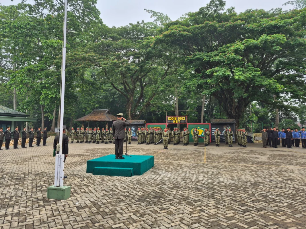 HUT ke-81 TNI, Kodim 1002/HST Perkuat Soliditas dan Sinergitas dengan Komponen Bangsa