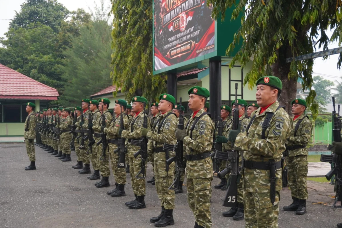 HUT ke-81 TNI, Kodim 1008/Tabalong Perkuat Soliditas dan Sinergi Komponen Bangsa