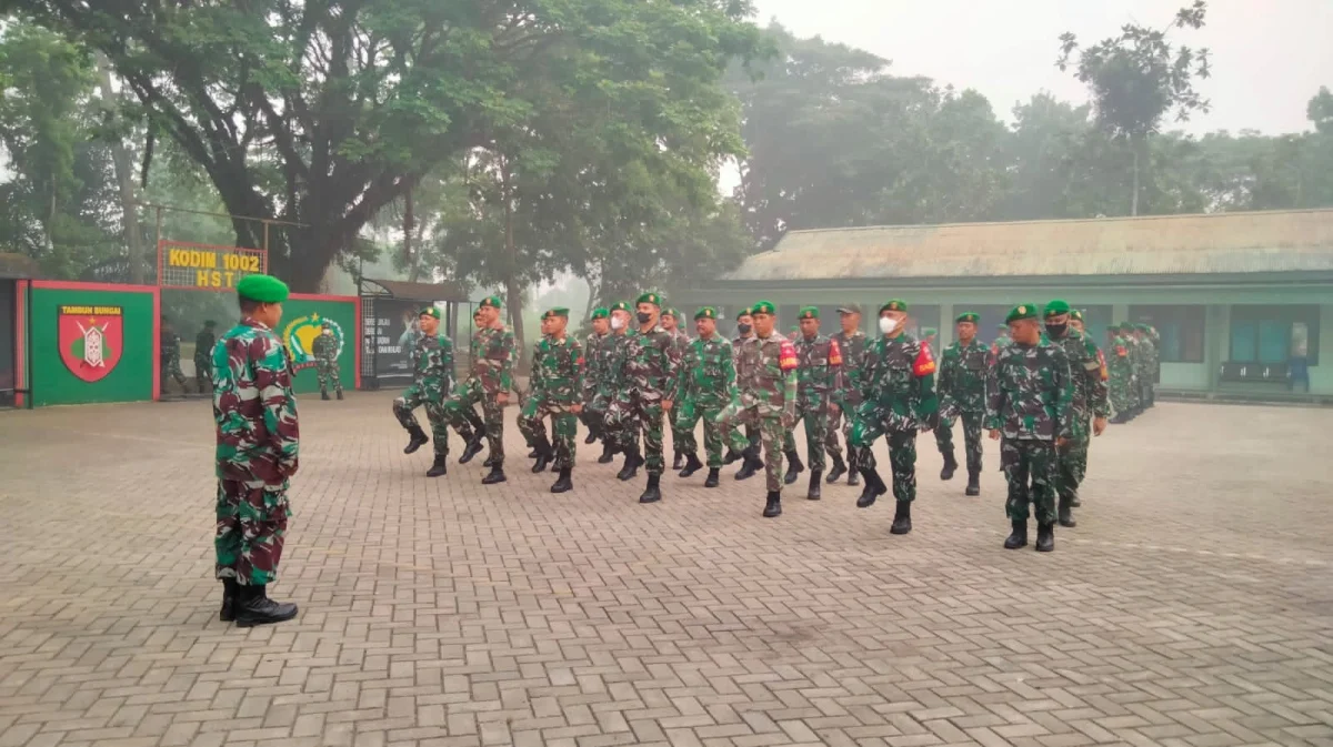Latihan PBB Jadi Upaya Kodim 1002/HST Tingkatkan Profesionalisme Prajurit