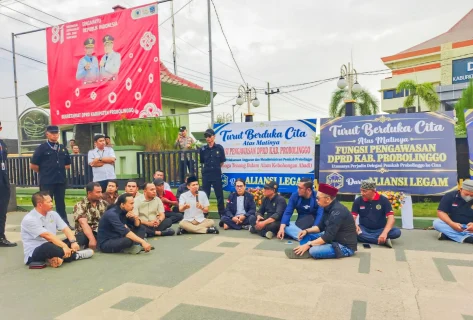 Tahlil di Depan Gedung DPRD Probolinggo, Ada Apa dengan Fungsi Pengawasan?