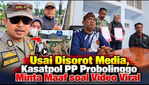 Video Viral Oknum Satpol PP Probolinggo, Kasatpol PP Akui Pelanggaran SOP