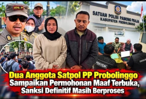 Polemik Video Satpol PP Probolinggo Berlanjut, Permohonan Maaf Tak Hentikan Pemeriksaan