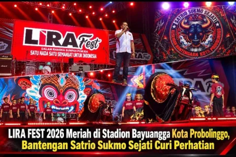 Bantengan Tripel S dari Kanigaran Tampil Memukau di LIRA FEST 2026 Kota Probolinggo