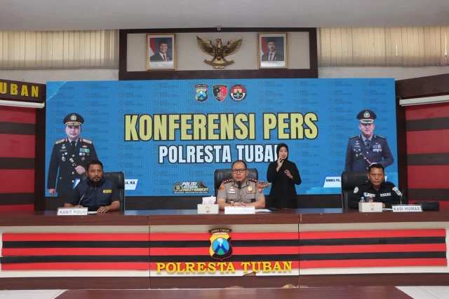 Honda Revo Raib di Depan Rumah, Polresta Tuban Berhasil Ungkap Pelakunya