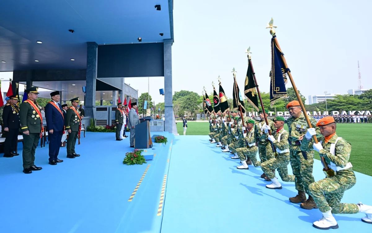 Perkuat Pertahanan Negara, Presiden Prabowo Resmikan 204 Satuan Baru TNI Tiga Matra