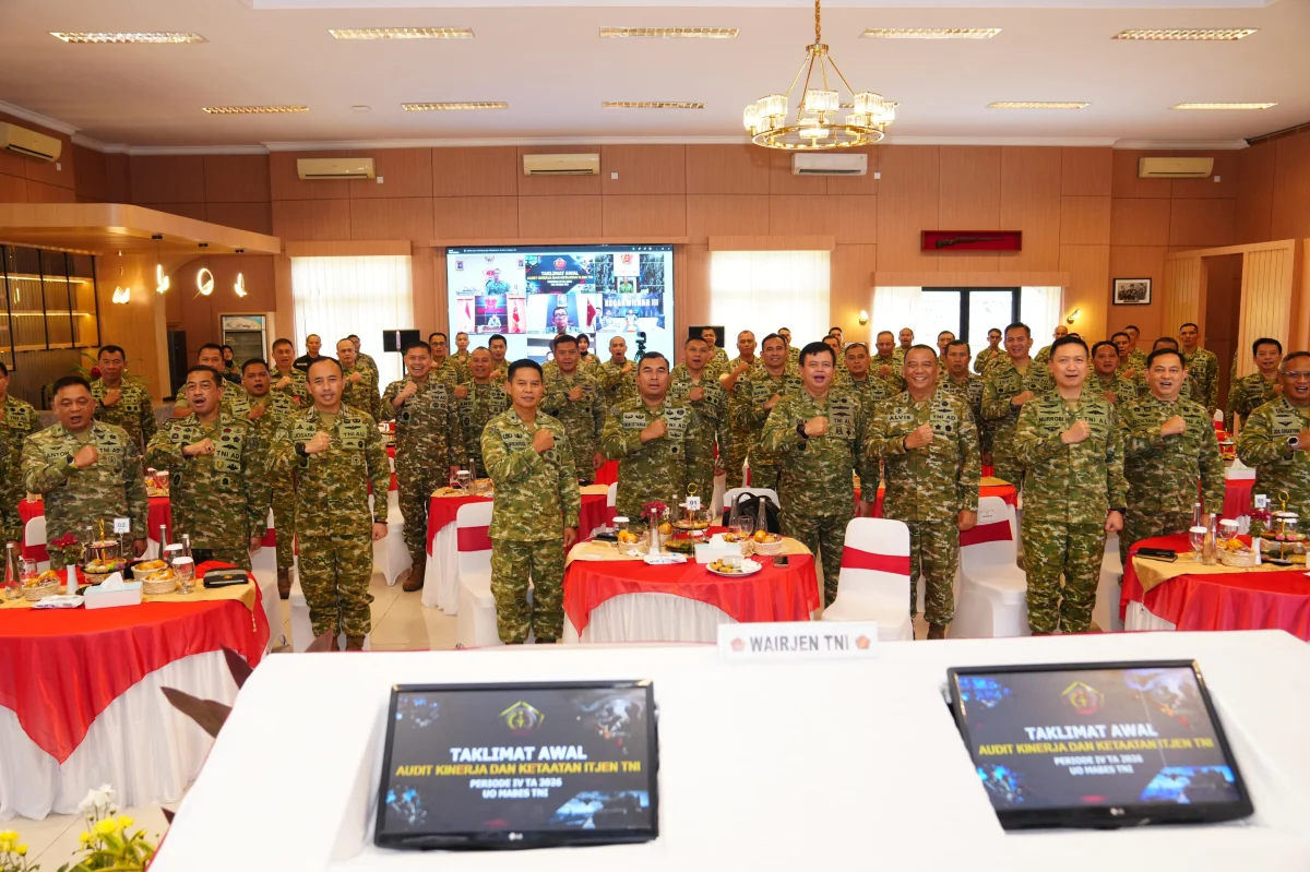 Itjen TNI Perkuat Pengawasan, Kawal Akuntabilitas Program dan Anggaran