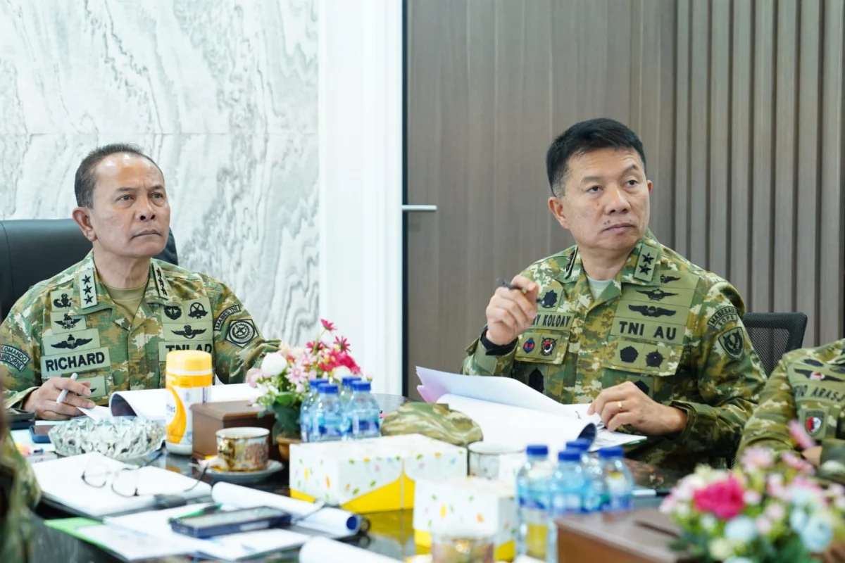 Kasum TNI Pimpin Rakor Penanganan Karhutla dan Teknologi Modifikasi Cuaca