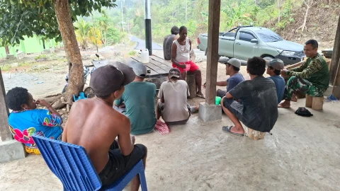 Kepala Kampung Yamboi : Terima Kasih Kepada Satgas TMMD Ke-130