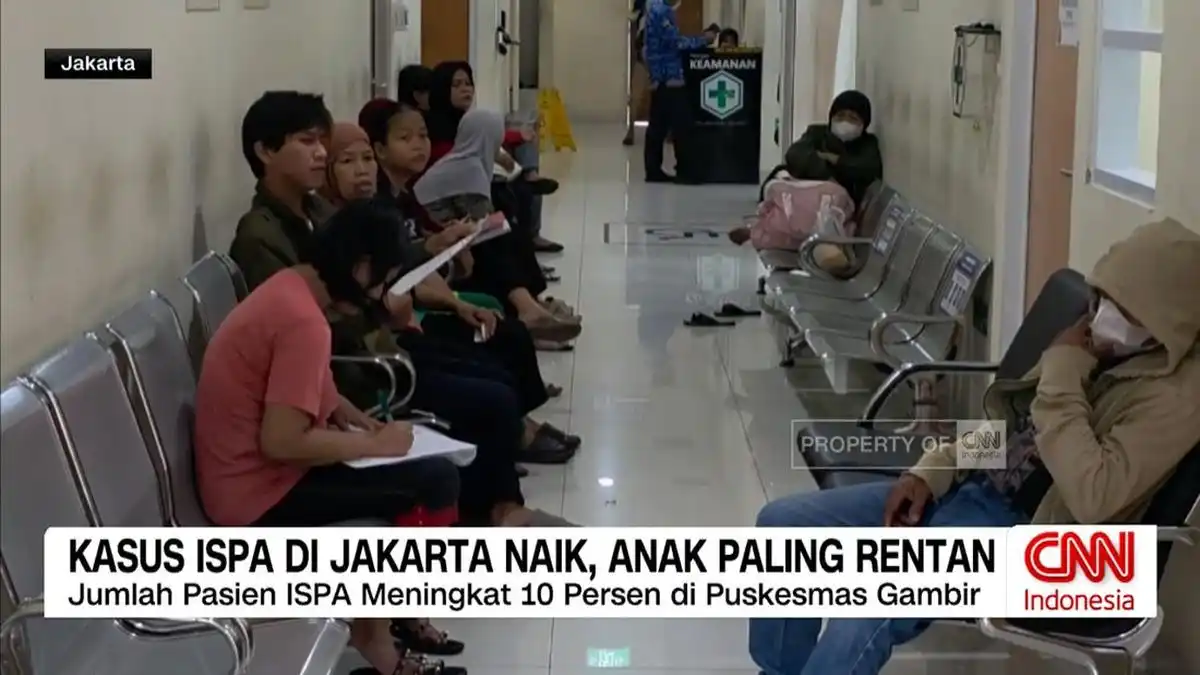 Kenaikan Kasus Infeksi Saluran Pernapasan di Jakarta