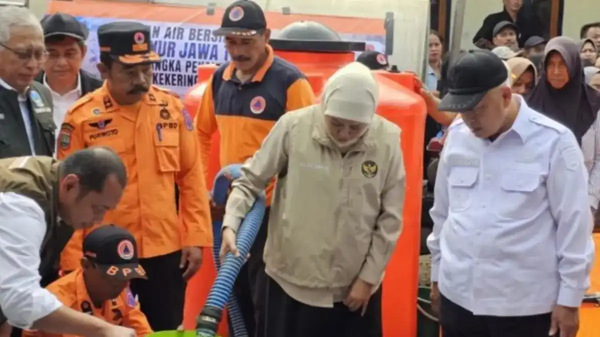 Kekeringan Meluas, 25 Daerah di Jawa Timur Meminta Bantuan Air Bersih