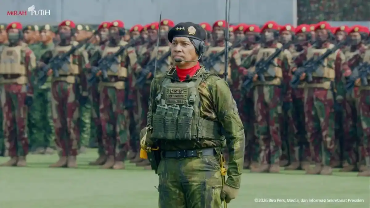 Perjalanan Lucky Avianto dari Kopassus hingga Memimpin Upacara HUT ke-81 TNI