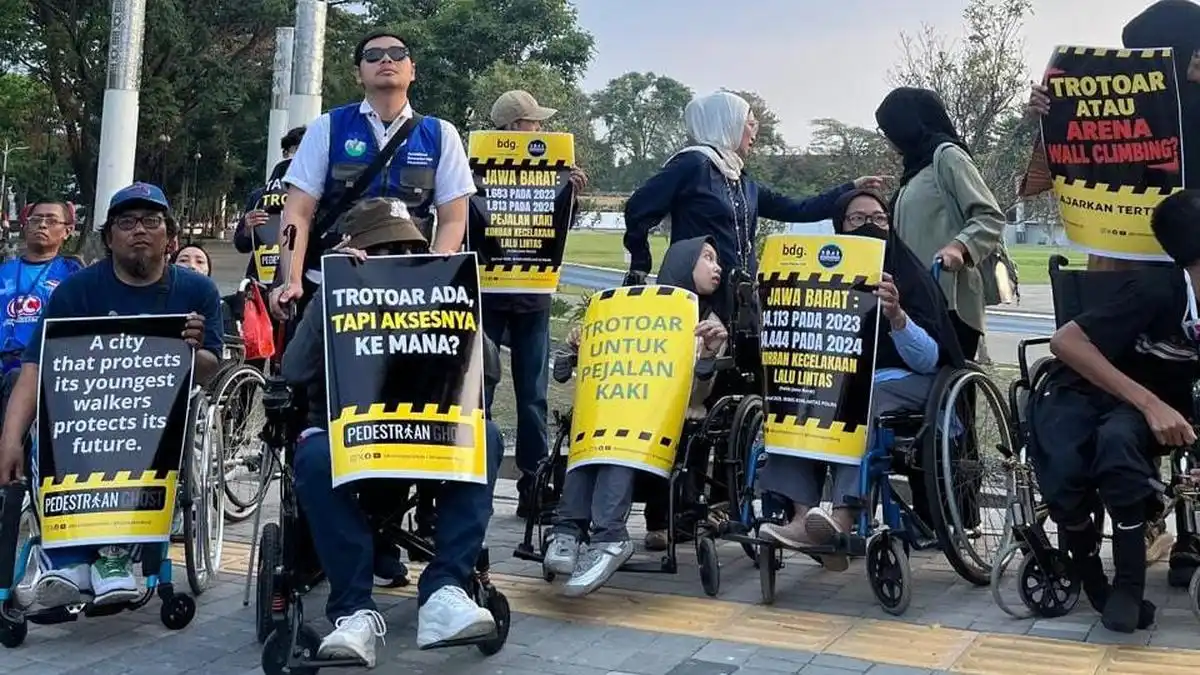 Audit Trotoar Gasibu Soroti Aksesibilitas bagi Penyandang Disabilitas