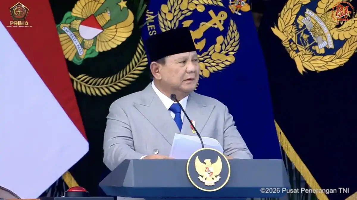 Prabowo Resmikan 204 Satuan Baru TNI, Enam Kodam Ikut Dibentuk