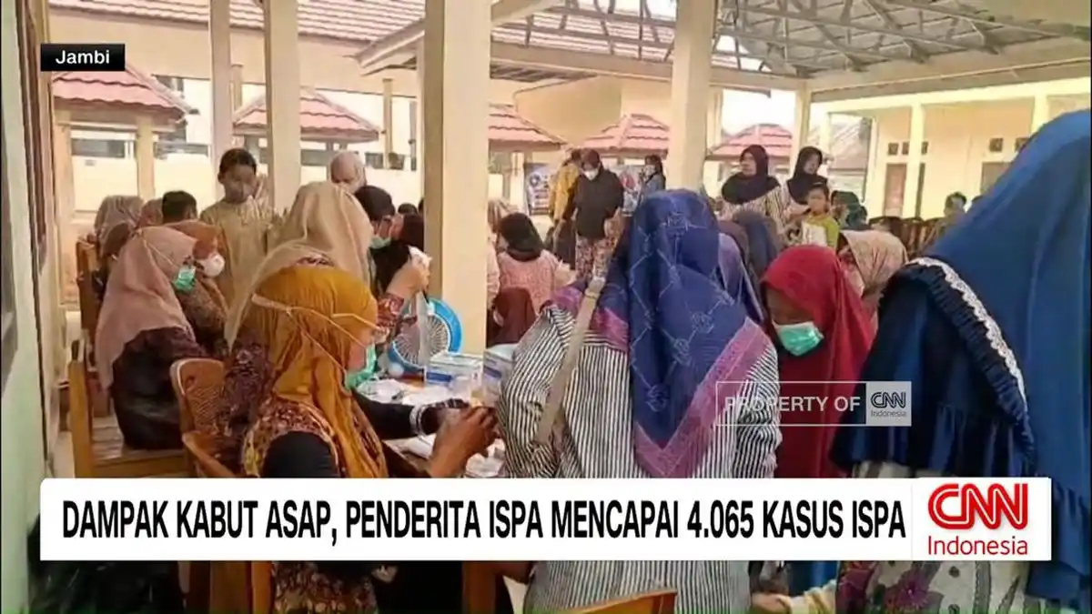 Kabut Asap Karhutla Memicu Lonjakan Kasus ISPA di Jambi dan Palembang