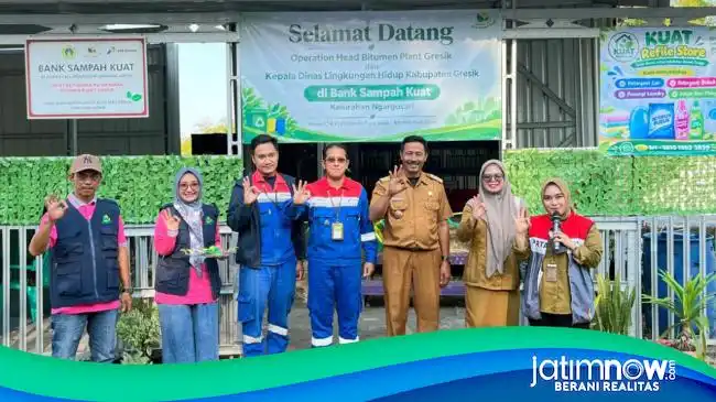 Pertamina Perkuat Pengelolaan Sampah Warga Ngargosari Gresik