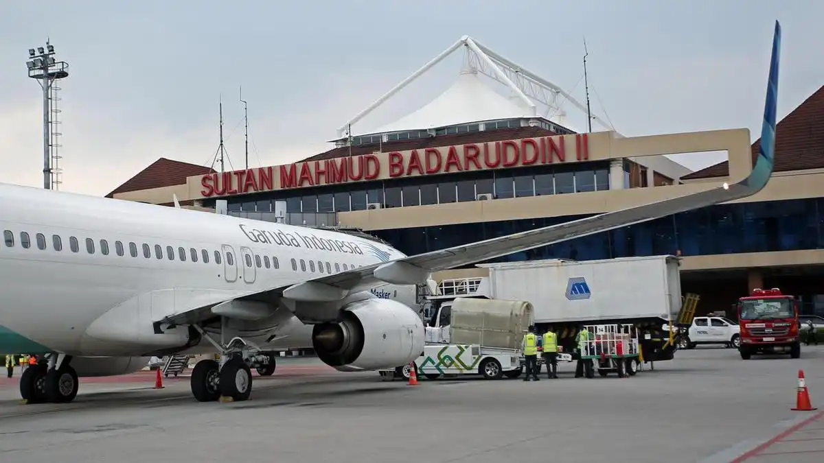 Jarak Pandang Pulih, Aktivitas Penerbangan di Bandara SMB II Palembang Kembali Stabil