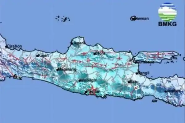 Gempa Laut Selatan Pacitan Terjadi Sore Hari, BMKG Catat Kedalaman 10 Kilometer
