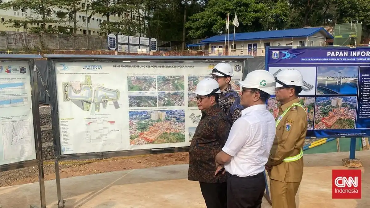 Pramono Anung Sebut DAS Mampang-Krukut Berpotensi Pangkas Banjir Jakarta 8 Persen