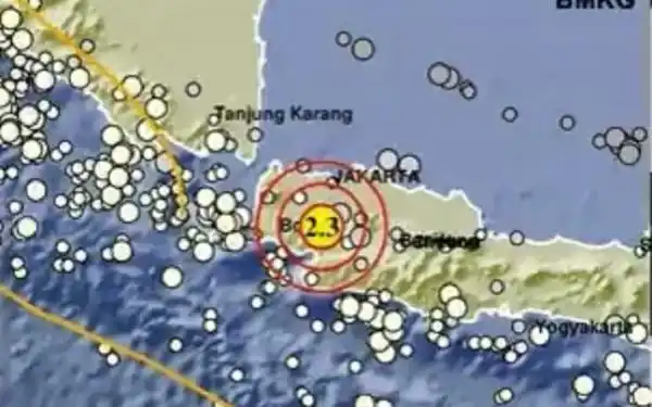 Gempa Magnitudo 2,3 Tercatat di Wilayah Barat Kota Bogor