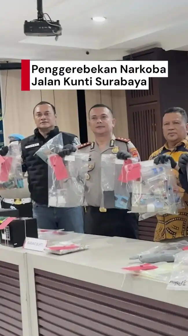 Operasi Narkoba di Jalan Kunti, 19 Orang Diamankan untuk Pemeriksaan
